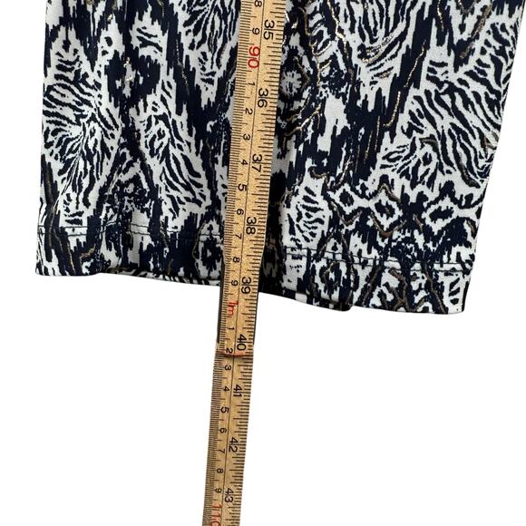 Iman Wide Leg Palazzo Boho Print Pants Stretch Jersey Knit Flowy Lounge | XS - Picture 7 of 7